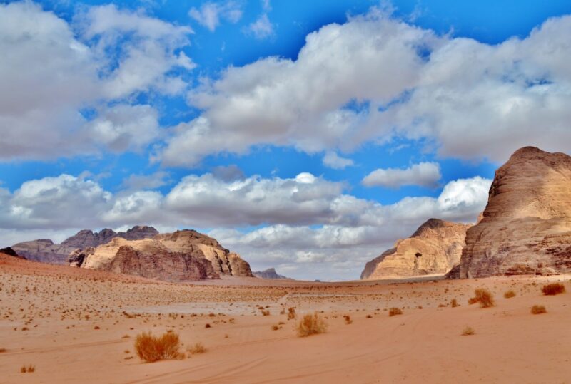 wadi rum deserto della giordania