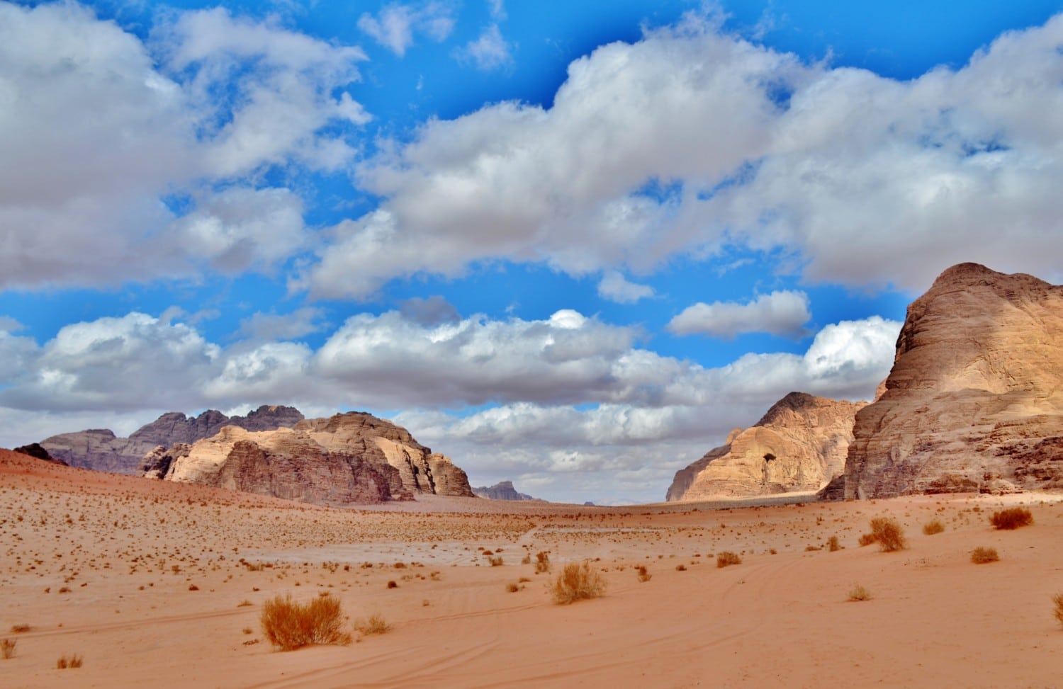 wadi rum deserto della giordania