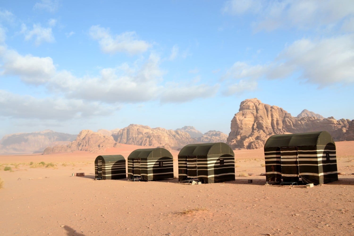 wadi rum deserto della giordania
