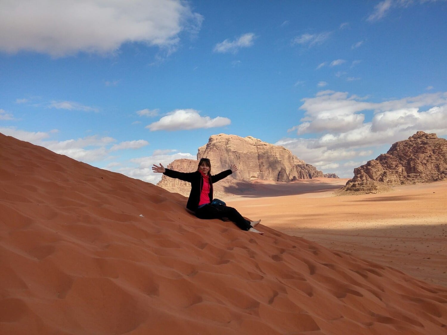 wadi rum deserto della giordania
