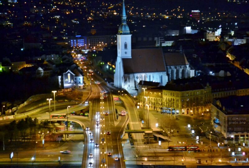 bratislava dallalto