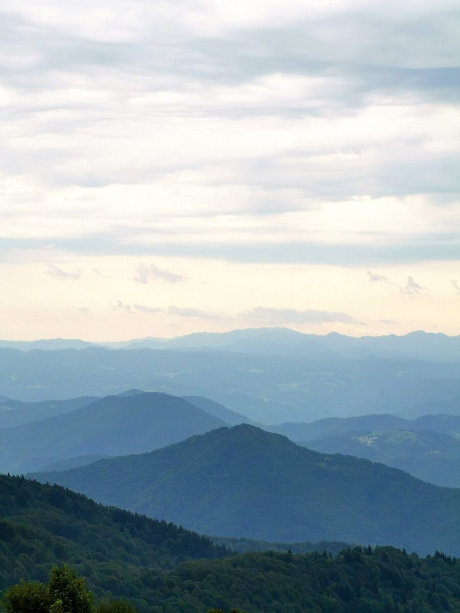 Panorama sulle Valli dal Rifugio Pelizzo