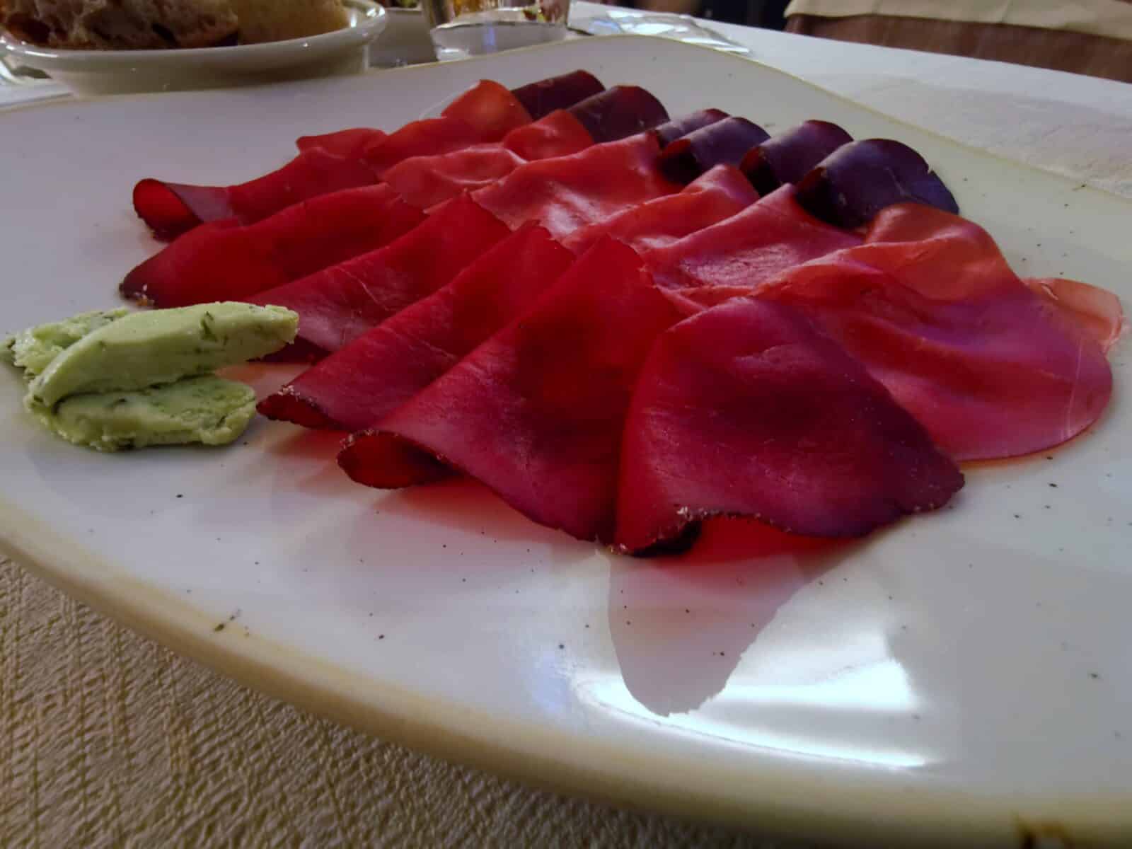 ristorante san carlo valtellina tris di bresaole