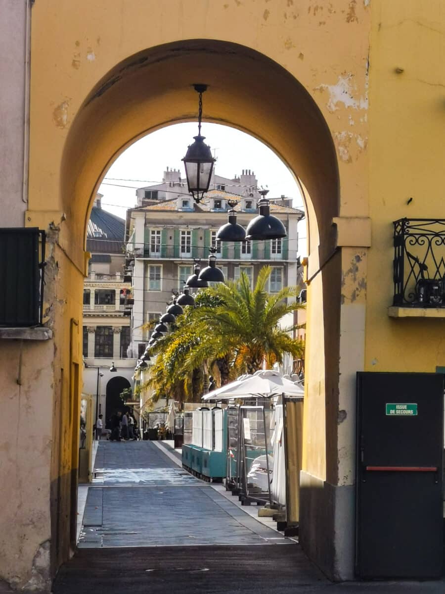 Scorcio di Nizza