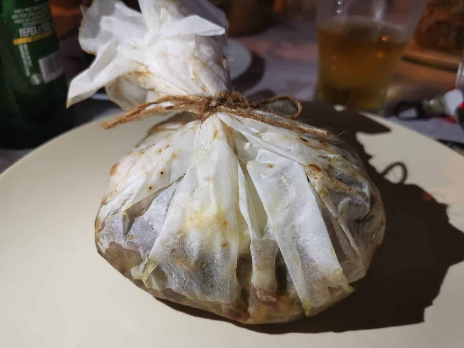 Exohico: maiale al forno con patate e formaggio Exohico: maiale al forno con patate e formaggio