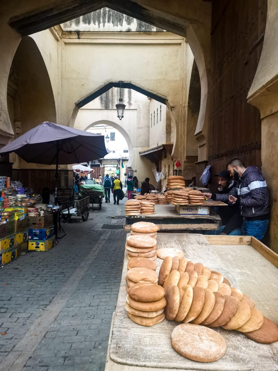 Bancarelle nei pressi di Bab Semmarine