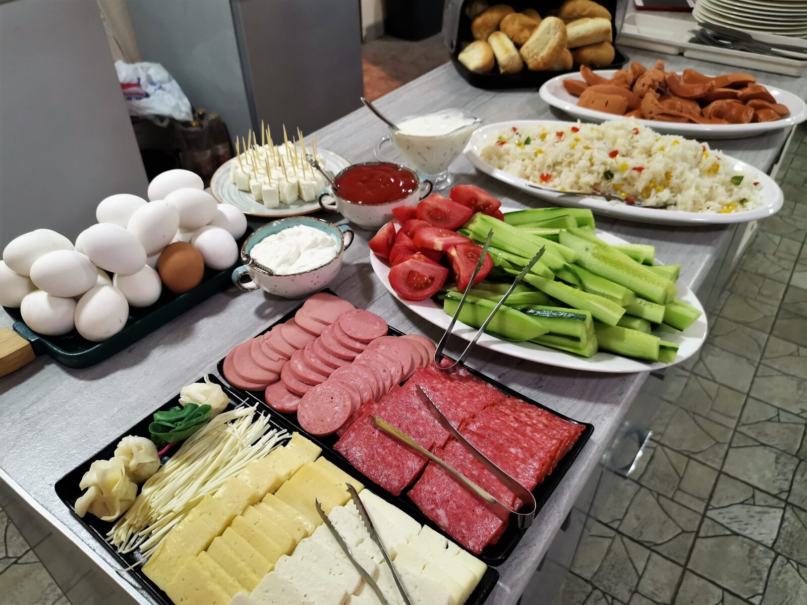 Colazione al The Friends di Yerevan