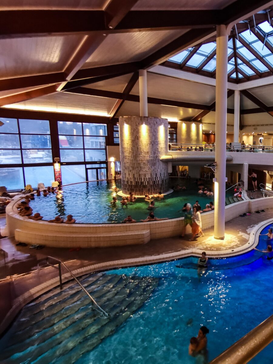 Le piscine del piano inferiore delle Terme 3000 Le piscine del piano inferiore delle Terme 3000
