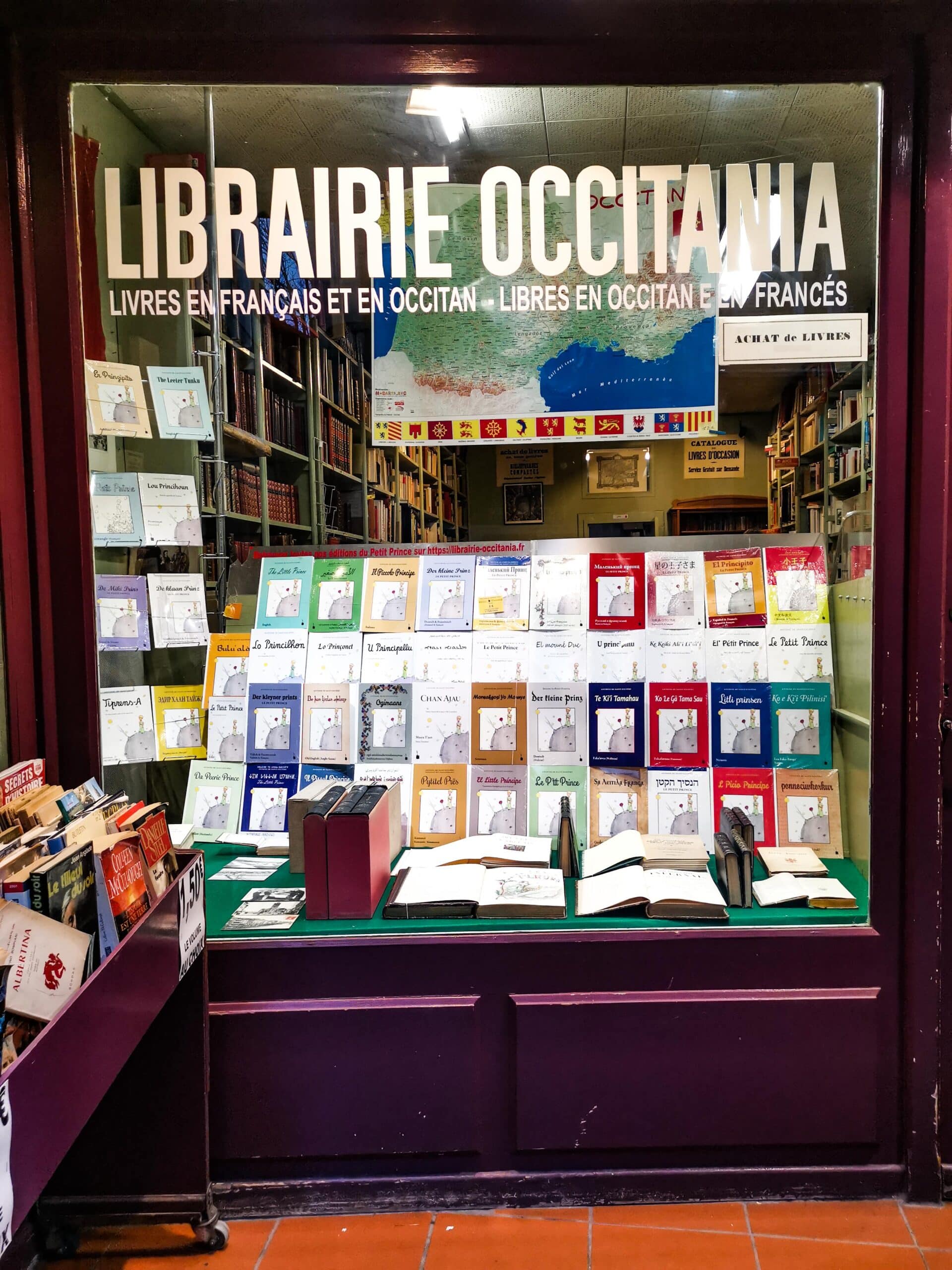 Una delle tantissime librerie di Tolosa Una delle tantissime librerie di Tolosa