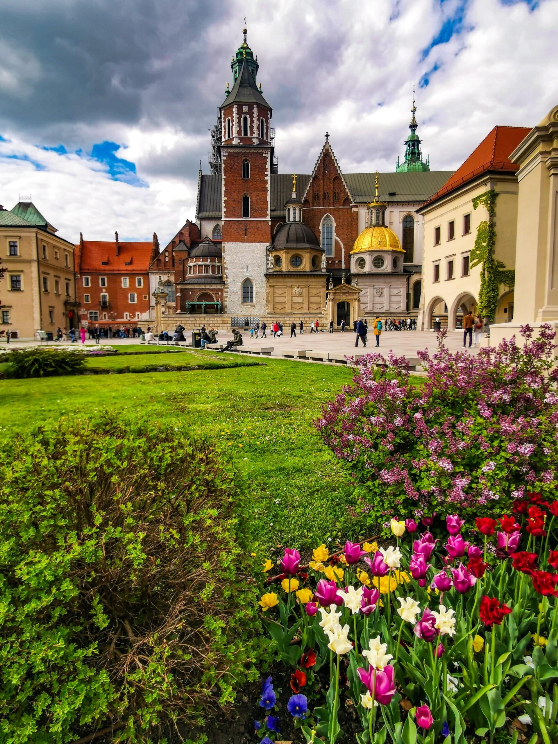La collina del Wawel La collina del Wawel