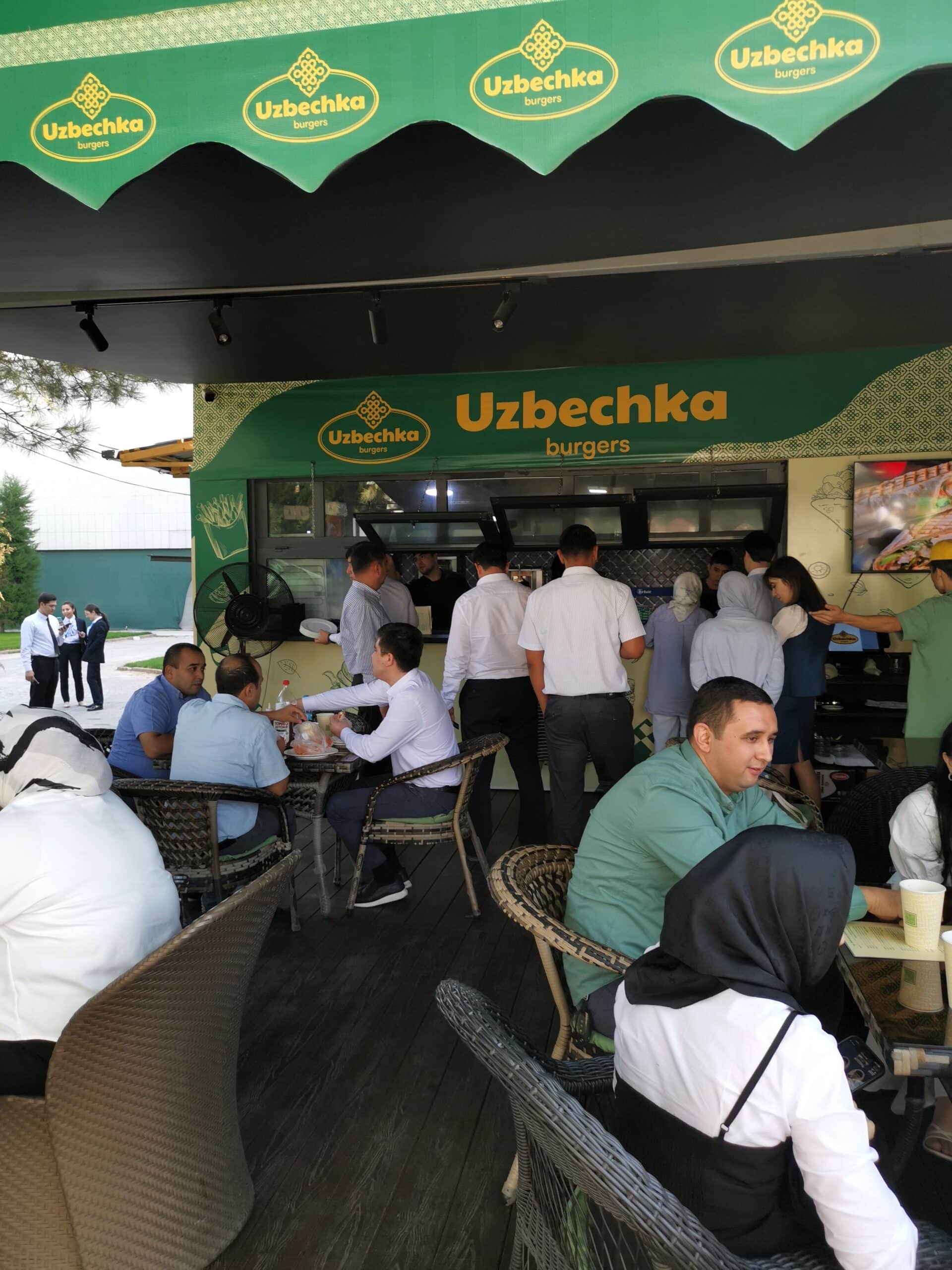 Un chiosco a Taskhent