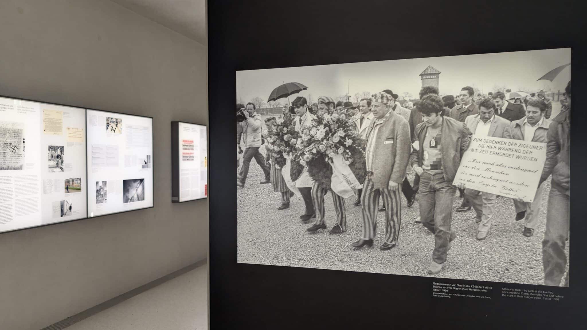 Filmati e immagini esposti nel Il Centro di Documentazione sul Nazionalsocialismo