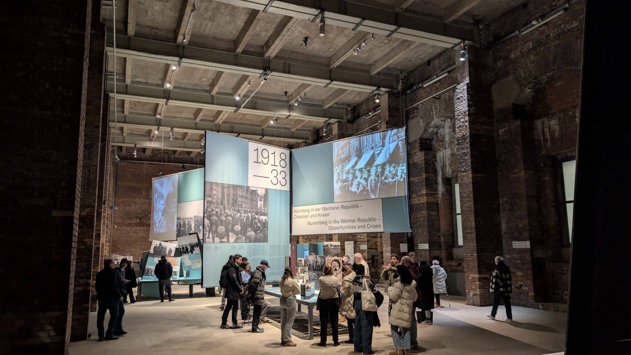 La sala espositiva del Centro di Documentazione
