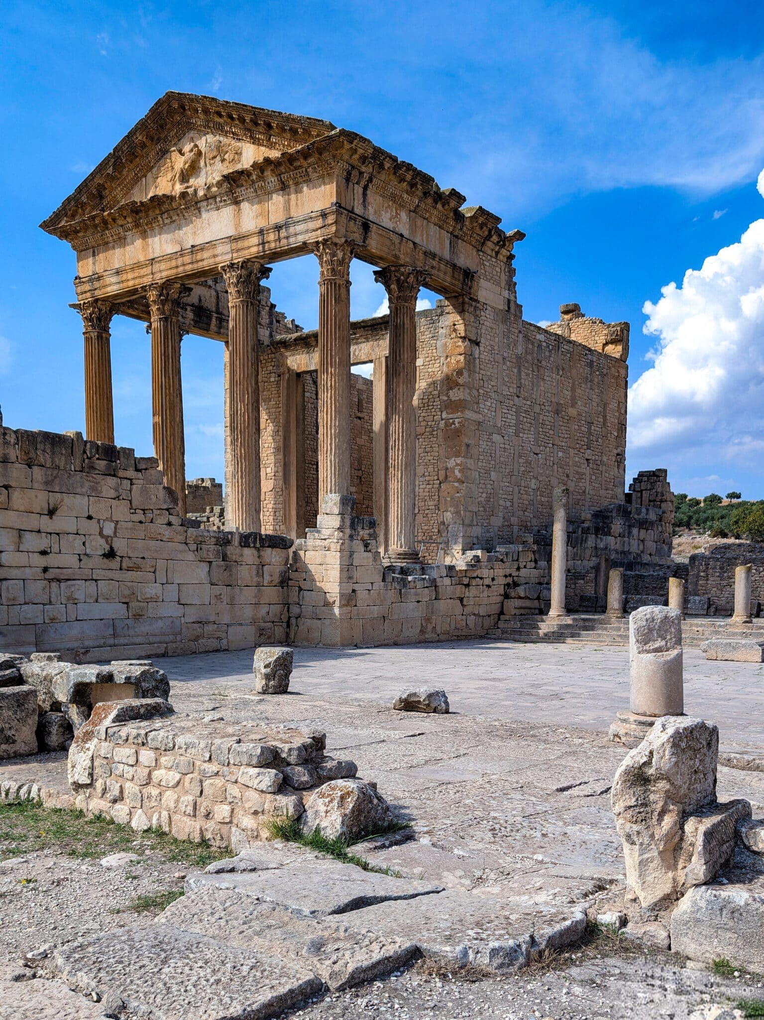 Il sito archeologico di Dougga