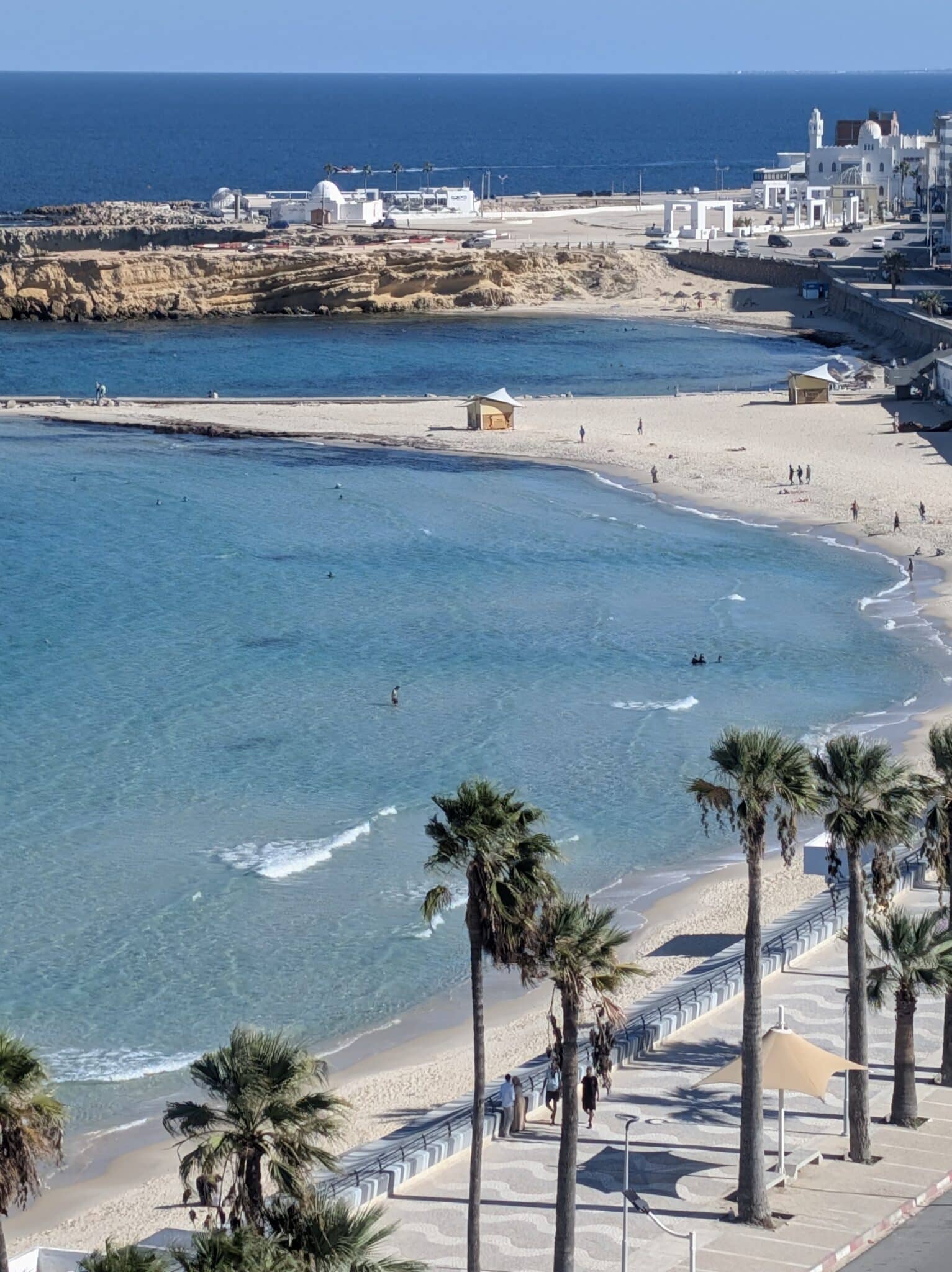La spiaggia di Monastir