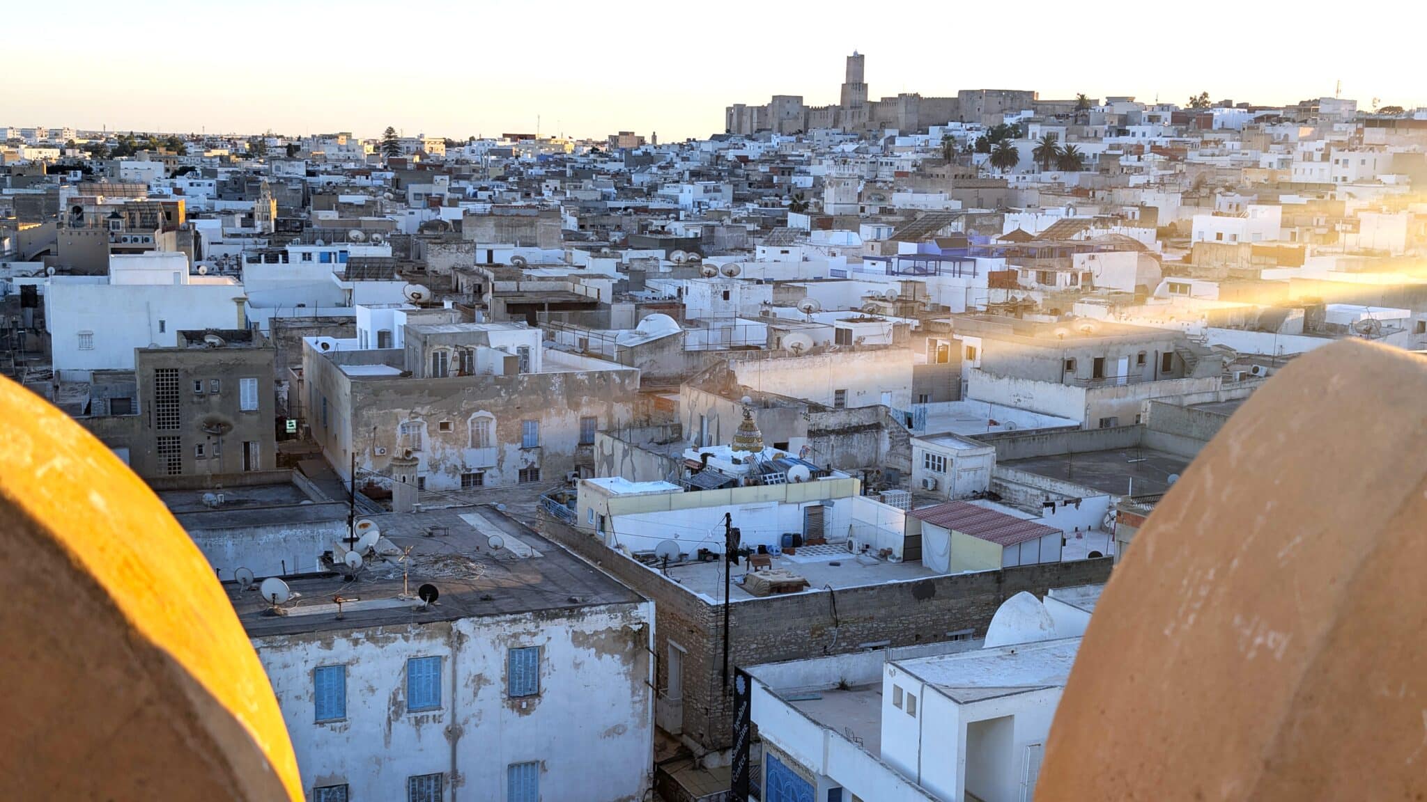 Sousse dalla torre del Ribat