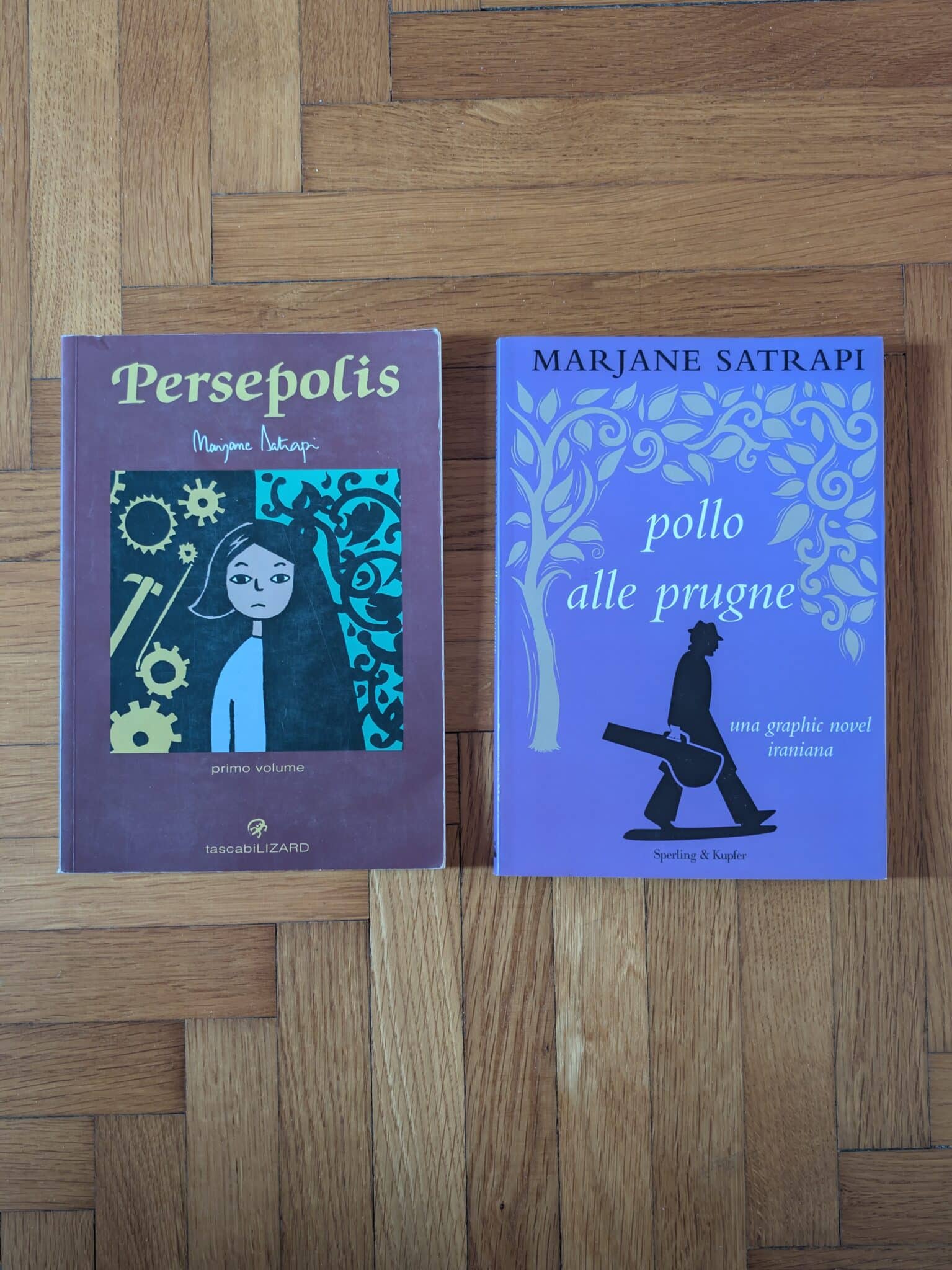 Persepolis e Pollo alle prugne di Marjane Satrapi