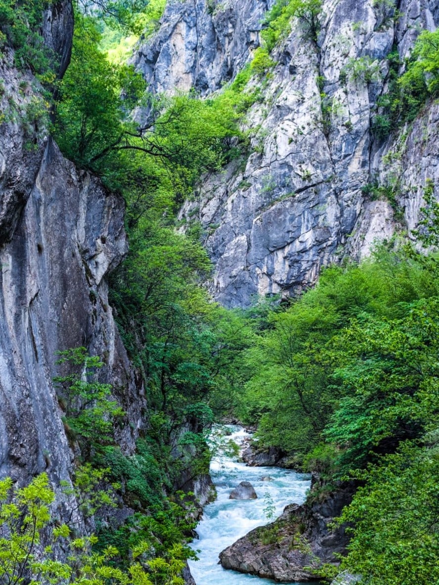 Il canyon di Rugova Il canyon di Rugova