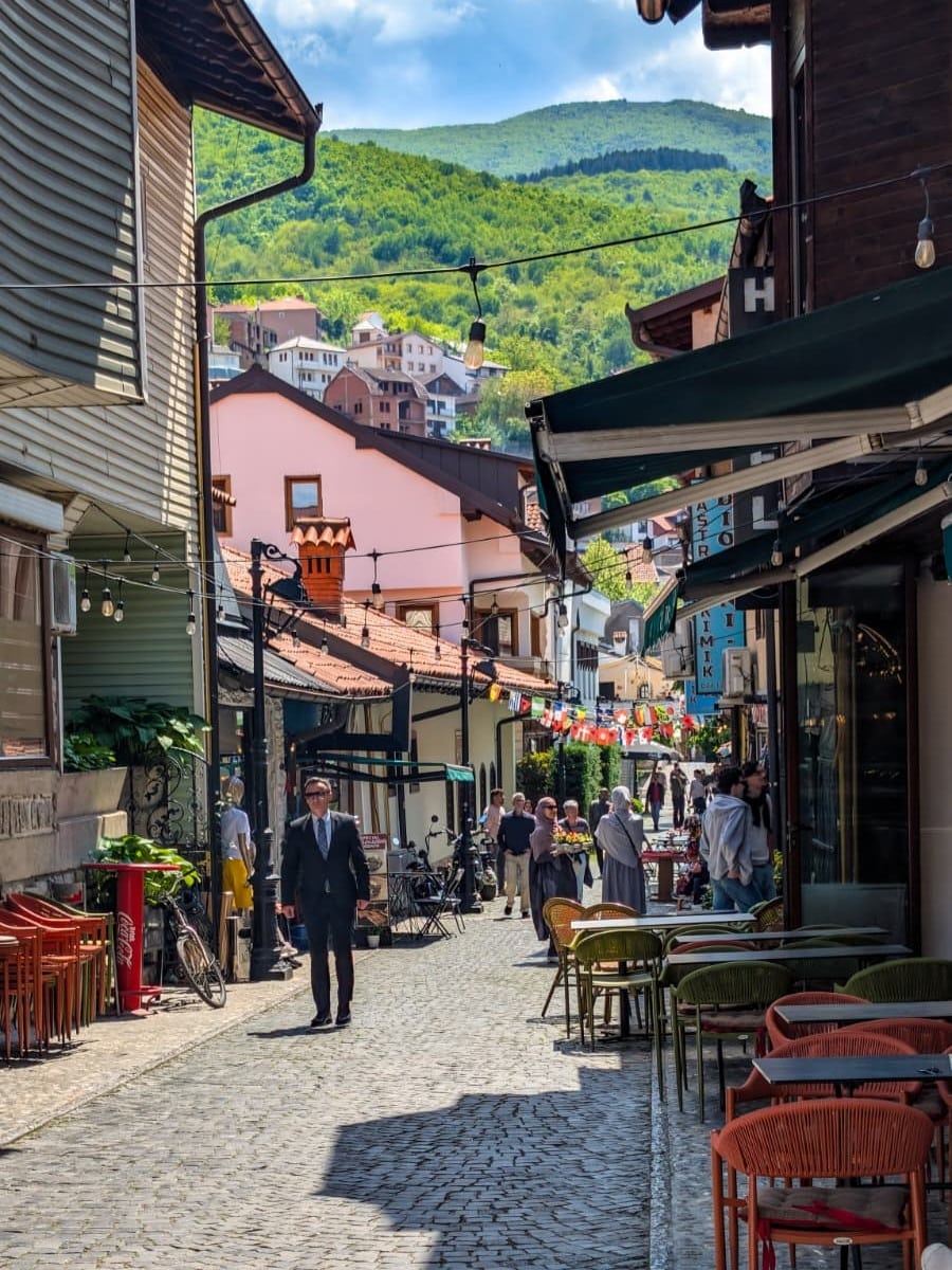 Una delle strade più pittoresce del centro storico Una delle strade più pittoresce del centro storico