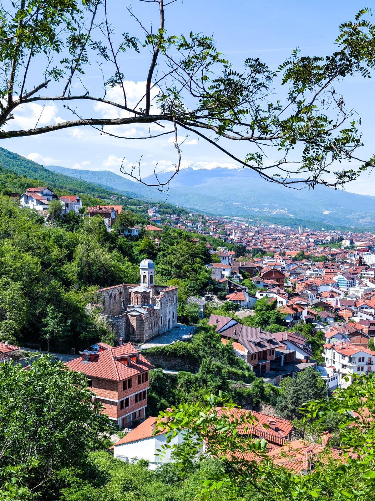 Vista sulla Chiesa ortodossa di San Salvatore